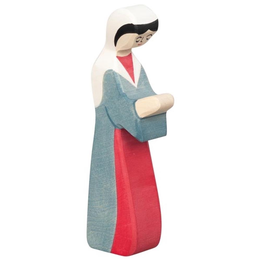 Holztiger Holzfigur - Maria 2, Krippenfigur, Holzspielzeug, ab 3 Jahren