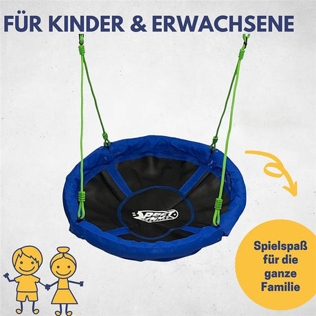 Best Sporting Nestschaukel 90 cm höhenverstellbar Kinder Gartenschaukel