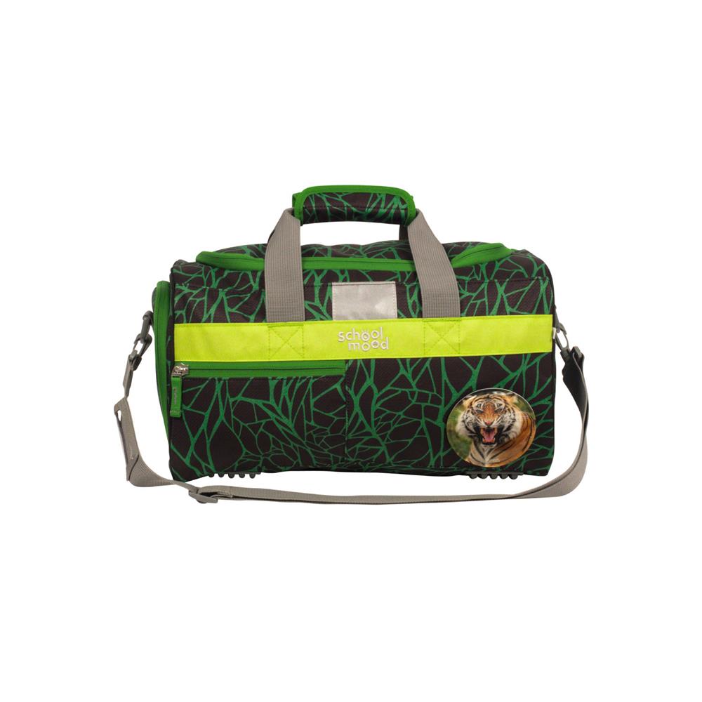 School-Mood Sporttasche Linus (Panther) Schwimmtasche 18L mit Nassfach