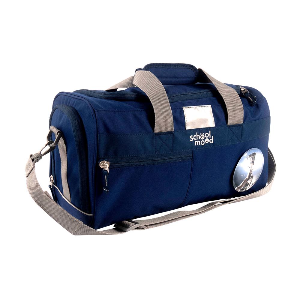 School-Mood Sporttasche Paul (Fußball) Schwimmtasche 18L mit Nassfach