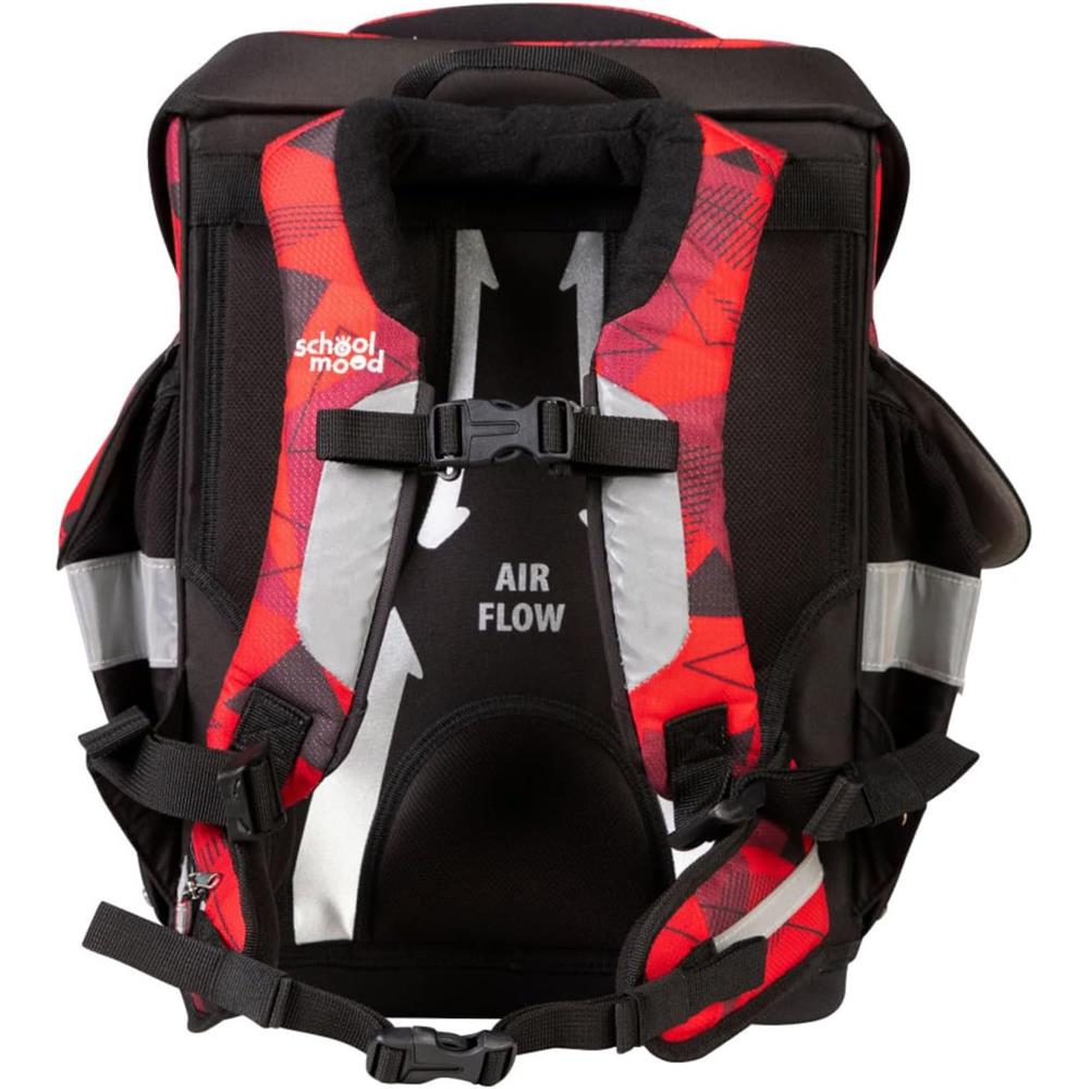 School-Mood Schulranzen Set Timeless Pro Kai (Ninja) 7-teilig