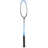 NILS Badminton Set mit Netz, 2 Schlägern und 3 Federbällen, Outdoor Garten Freizeit