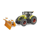Bruder 03018 - Claas Axion 950 mit Schneeketten und Räumschild, 1:16