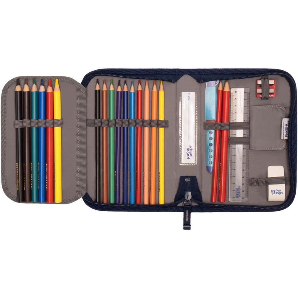School-Mood Schulranzen Set Timeless Pro Felix (Wolf) 7-teilig