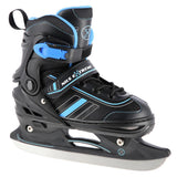 NILS EXTREME NH18191 2in1 Inliner Schlittschuhe Kinder Gr. 29-33, Schwarz-Blau, verstellbar