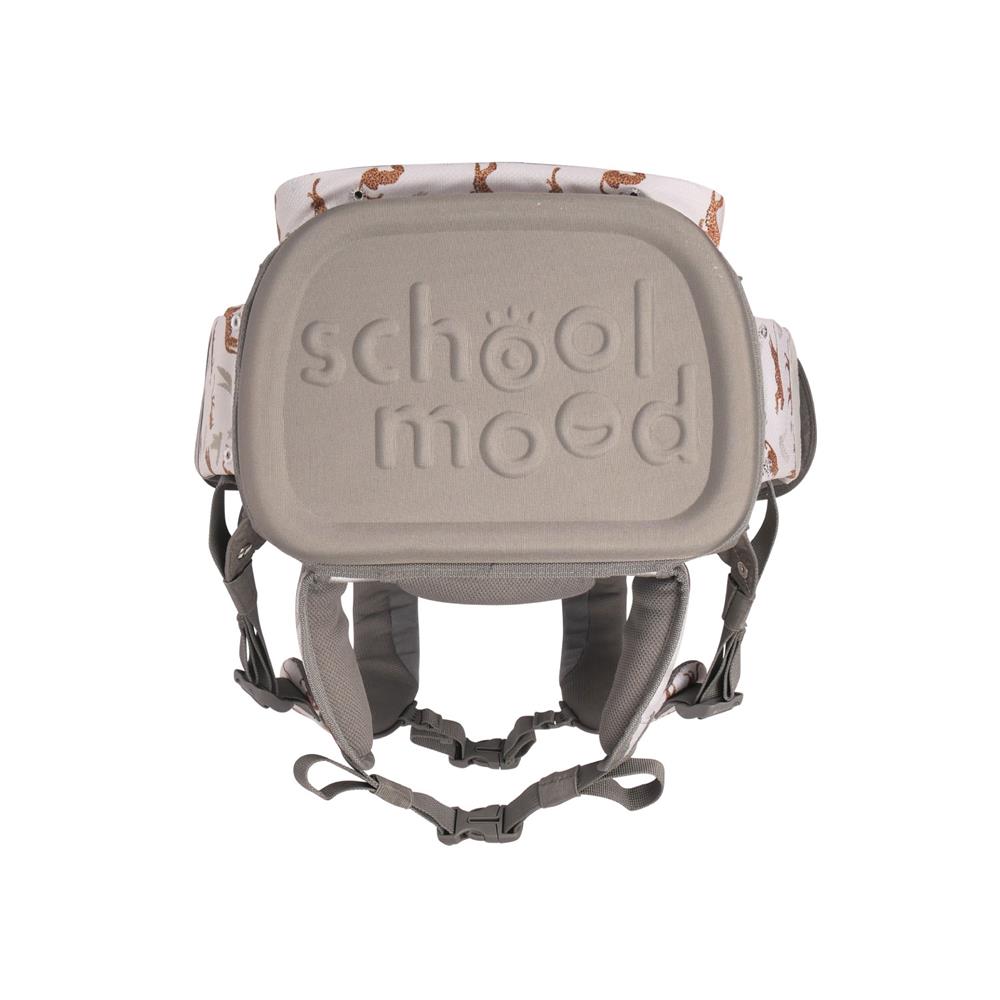 School-Mood Schulranzen Set Timeless Air+ Leopard (Nordic Collection) 7-teilig