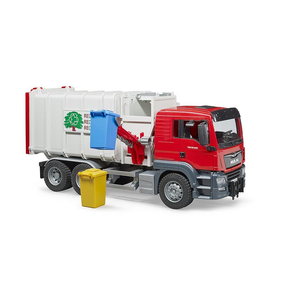 Bruder 03761 - MAN TGS Seitenlader Müll-LKW