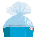 Roth Schultüte-Rohling/Basteltüte, pazifikblau, 85cm, eckig, Rot(h)-Spitze, mit Tüllverschluss