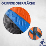 Best Sporting Barfuß Fußball Glow in the Dark Größe 5 orange/blau