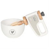 goki Handmixer mit Rührschüssel - Zubehör für Spielküche
