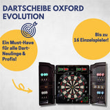 Best Sporting Elektronische Dartscheibe Oxford Evolution mit Kabinett