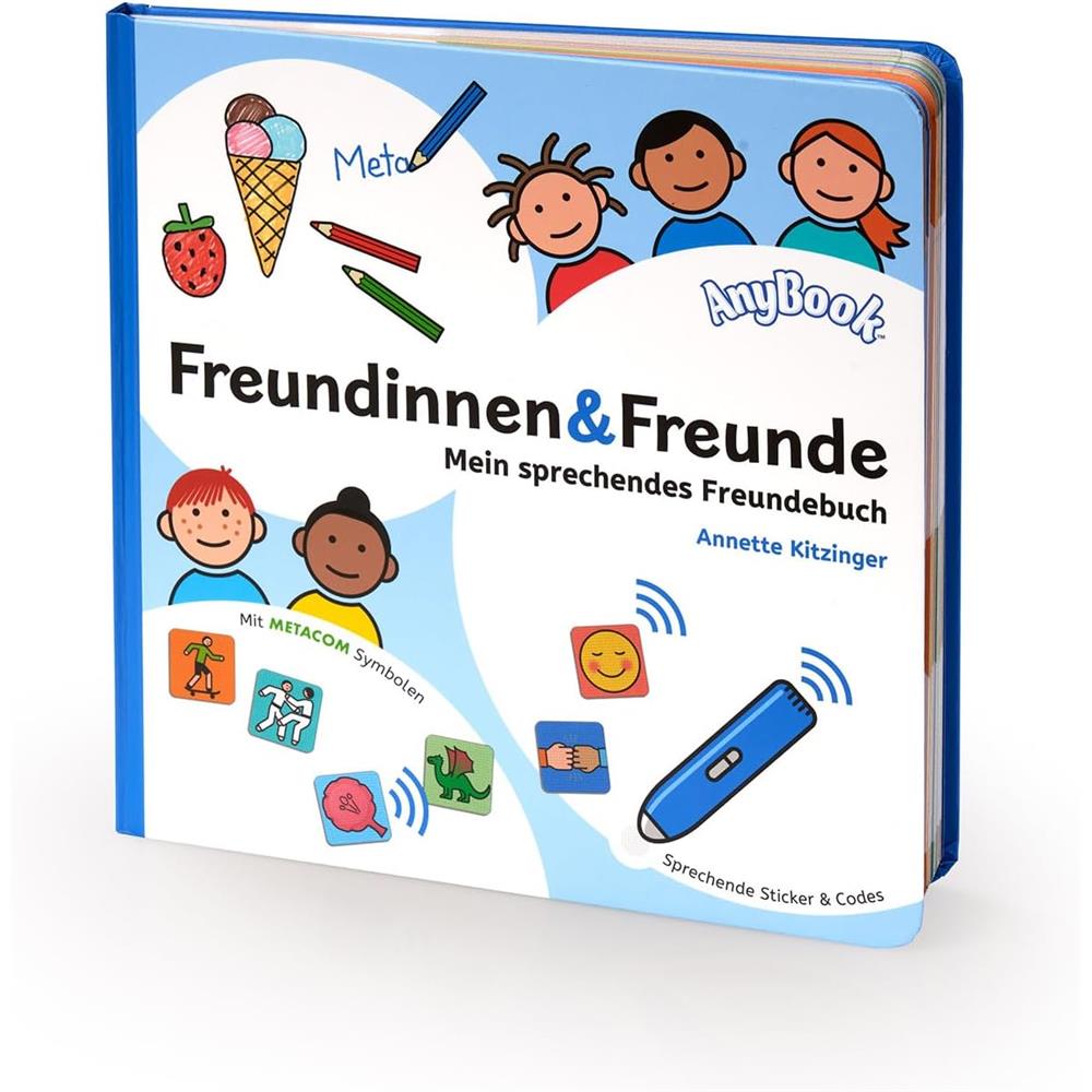 Anybook Freundinnen & Freunde – Sprechendes Freundebuch mit Stickern