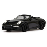 Jamara Porsche 911 Carrera S 1:12 schwarz 2,4GHz Ferngesteuertes Auto mit LED Fahrlicht