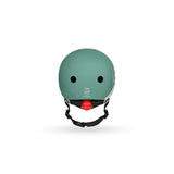Scoot & Ride Kinderhelm Größe XXS-S (45-51 cm) reflective forest - Schutzhelm mit LED-Licht