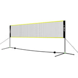 NILS Badmintonnetz 5 m, Freizeitnetz Outdoor Garten Sporthalle freistehend