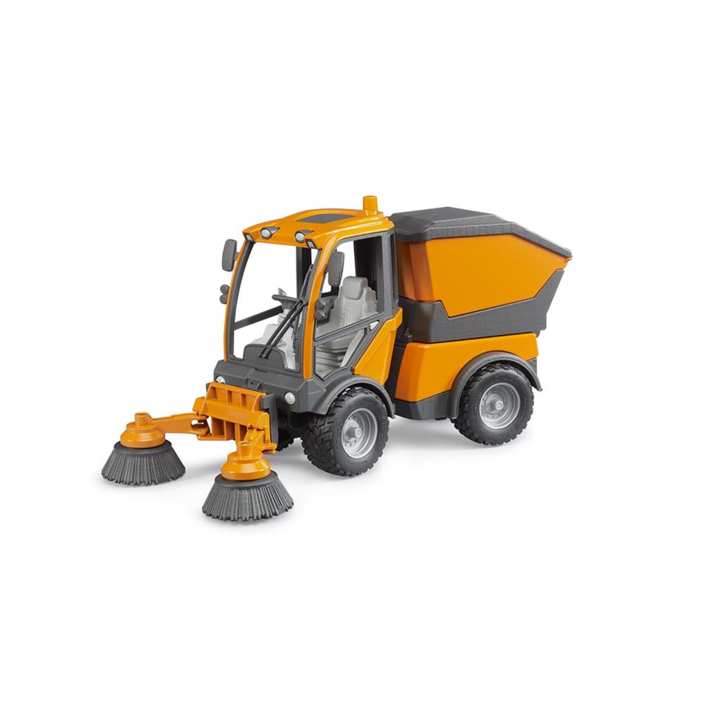 Bruder 02691 - VarioCar Straßenreinigung, Straßenkehrmaschine, 1:16