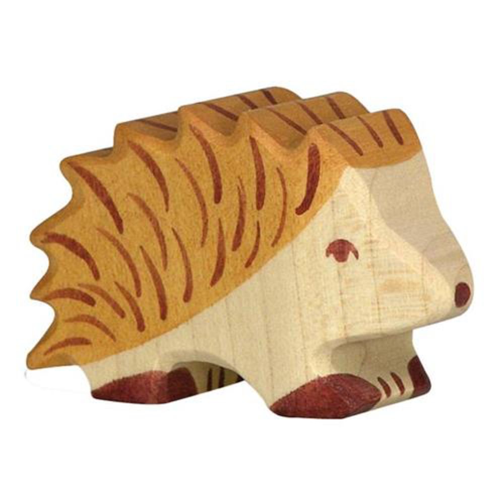 Holztiger Holzfigur - Igel, Holzspielzeug, ab 3 Jahren