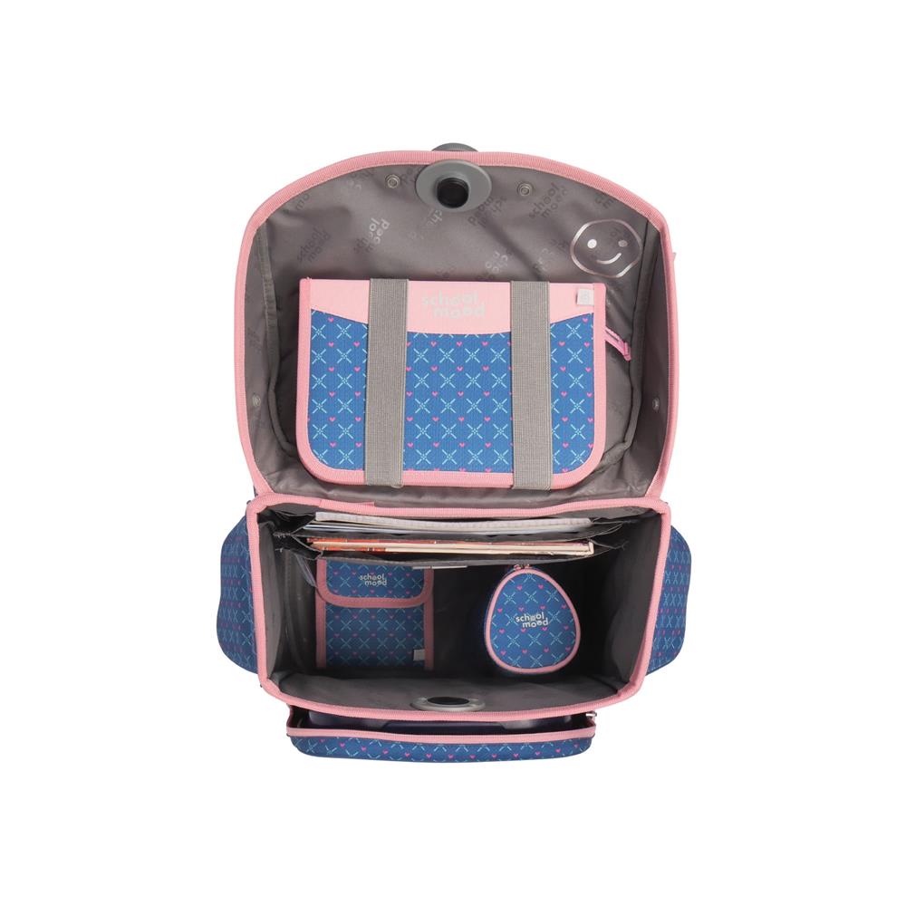School-Mood Schulranzen Set Timeless Air+ Mila (Pferd)