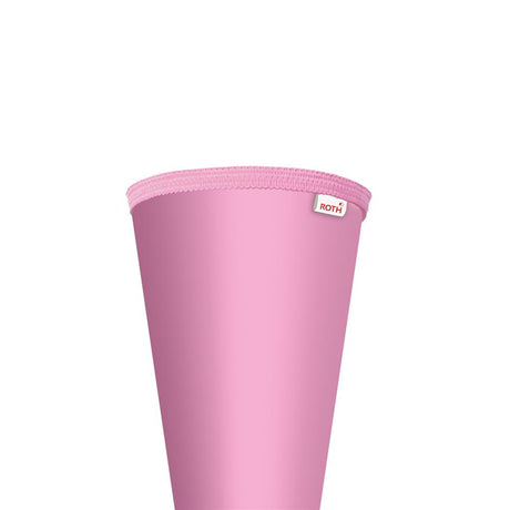 Roth Schultüte-Rohling/Basteltüte, rosa, 70cm, rund, Rot(h)-Spitze, ohne Verschluss