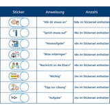 Anybook Pro Sticker Metacom – 480 Aufkleber mit Symbolen für Sprachförderung