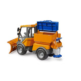 Bruder 02690 - VarioCar Winterdienst mit Räumschild und Streuwerk, 1:16