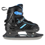 NILS EXTREME NH18191 2in1 Inliner Schlittschuhe Kinder Gr. 34-38, Schwarz-Blau, verstellbar