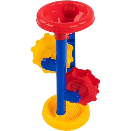 Idena Sandmühle 32 cm dreifarbig Strandspielzeug Kinder Kunststoff