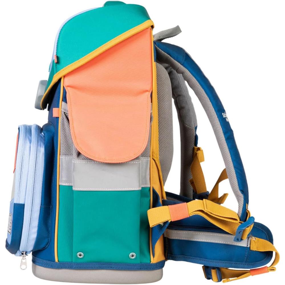 School-Mood Schulranzen Set Timeless Pro Happy Sapphire (Colours Collection) 6-teilig