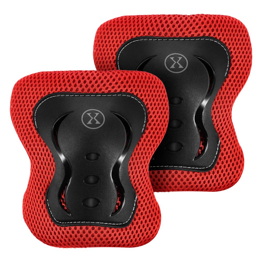 NILS EXTREME H320 Schoner-Set, Rot, Größe L - Protektoren Handgelenk Ellenbogen Knie