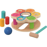 goki Hammerbank – Holzspielzeug mit 3 Stäben und Kugel, für Kinder ab 1 Jahr