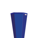 Roth Schultüte-Rohling/Basteltüte, ultramarinblau, 85cm, eckig, Rot(h)-Spitze, ohne Verschluss
