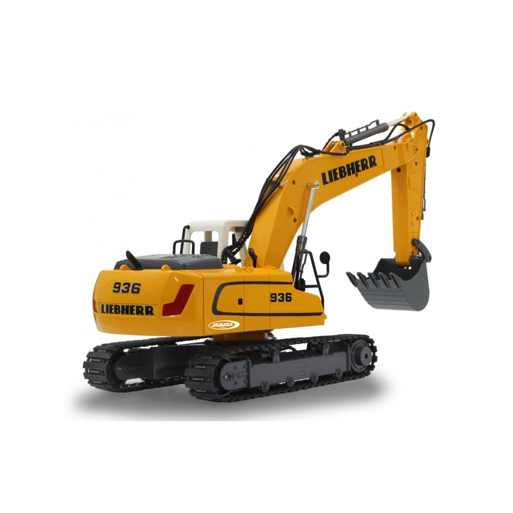Jamara Bagger Liebherr R936, 1:20, 2,4GHz, Destruction-Set, ferngesteuertes Baufahrzeug