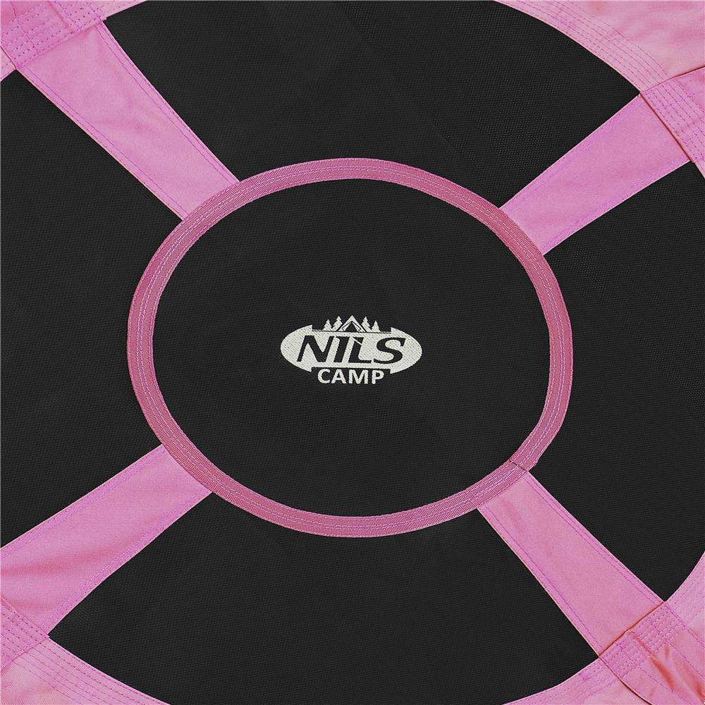 NILS CAMP Nestschaukel 100 cm, Pink, Gartenschaukel Outdoor Garten Balkon