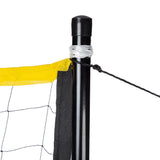 NILS NT310 Badmintonnetz 6,3 m mit Teleskopstangen, Outdoor Garten Freizeit