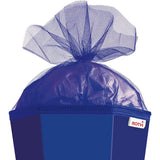 Roth Extra große XXL Schultüte-Rohling/Basteltüte, ultramarinblau, 100cm, eckig, Rot(h)-Spitze, Tüllverschluss