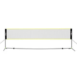 NILS Badmintonnetz 5 m, Freizeitnetz Outdoor Garten Sporthalle freistehend