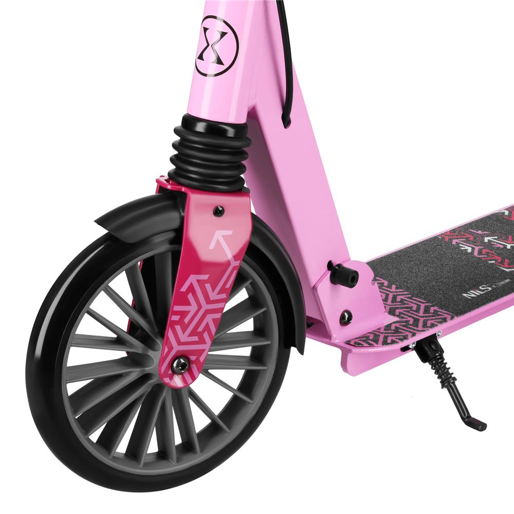 NILS EXTREME HM806 LUMIA City Scooter Rosa, Freizeitroller, ABEC-7, bis 100 kg