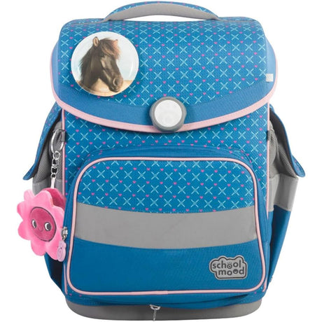 School-Mood Schulranzen Set Timeless Pro Mila (Pferd) 7-teilig