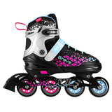 NILS EXTREME NH18190A BRAVE 2in1 Inliner Schlittschuhe Kinder Gr. 29-33, Rosa, verstellbar