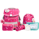 School-Mood Schulranzen Set Timeless Pro Klara (Häschen) 7-teilig