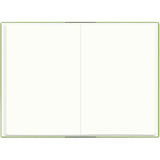Roth Zeugnismappe Bicolor Olive-Green, mit 12 A4 Klarsichthüllen, im Buchleineinband