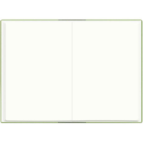 Roth Zeugnismappe Bicolor Olive-Green, mit 12 A4 Klarsichthüllen, im Buchleineinband