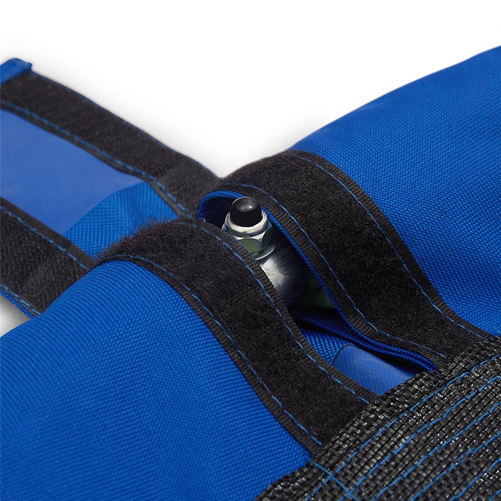 NILS CAMP Nestschaukel 100 cm, Blau, Gartenschaukel Outdoor Garten Balkon