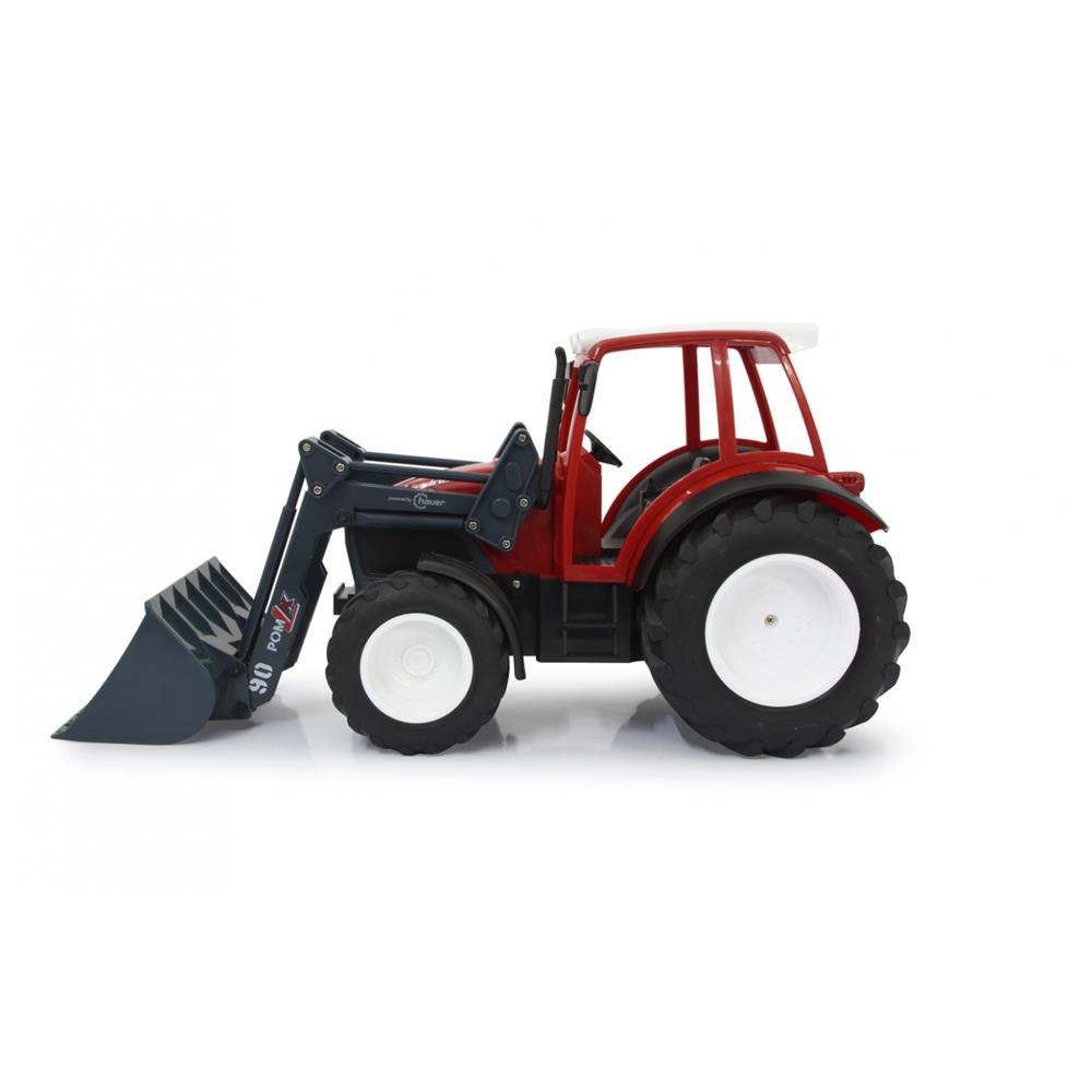 Jamara RC Traktor Lindner Geotrac mit Frontlader, 1:16, 2,4GHz, ferngesteuertes Baufahrzeug