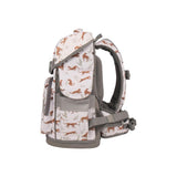 School-Mood Schulranzen Set Timeless Air+ Leopard (Nordic Collection) 7-teilig