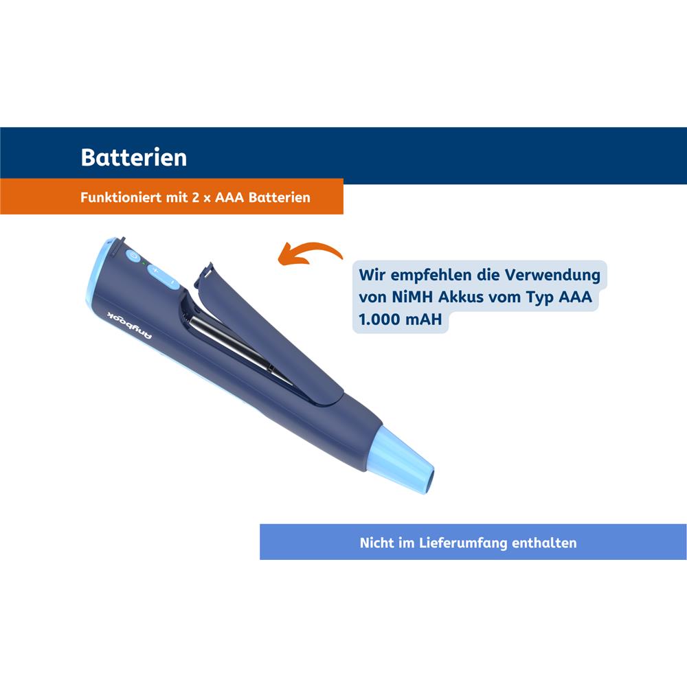 Anybook Pro M701 – Audiostift mit Aufnahmefunktion, Lesestift - (inkl. Voucher für Jahreslizenz)
