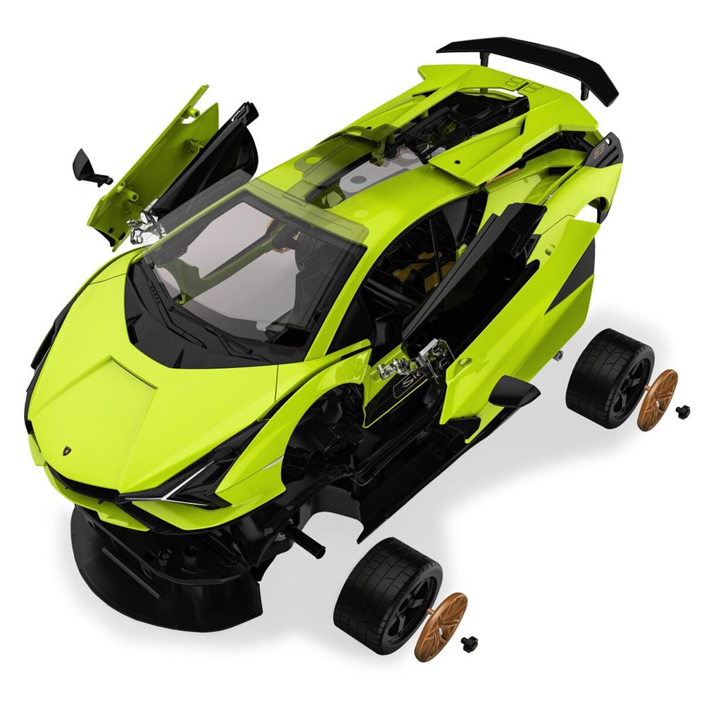 Jamara Lamborghini Sián FKP 37 1:18 grün 2,4GHz Bausatz Ferngesteuertes Auto