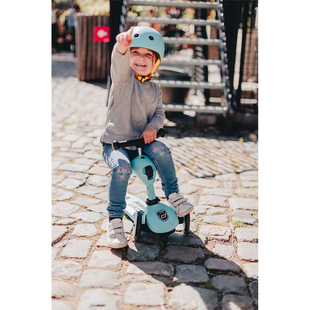 Scoot & Ride Highwaykick 1, blueberry - 2in1 Kinderroller, ab 1 Jahr