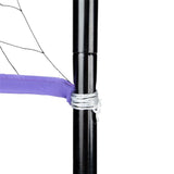 NILS Badmintonnetz 6,2 m mit Metallstangen, Freizeitnetz Outdoor Garten Camping