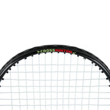 NILS Crossminton-Set, Rot, 2x Schläger, 3x Federbälle (Speeders), 1x Schutzhülle
